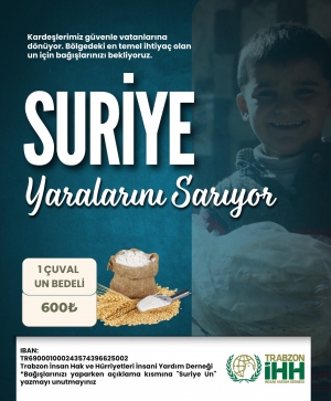 Suriye Un Yardımı